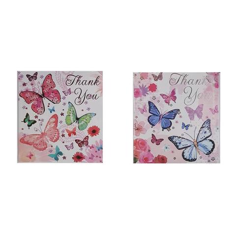 Simon Elvin Mini Thank You Cards - Twin Pack