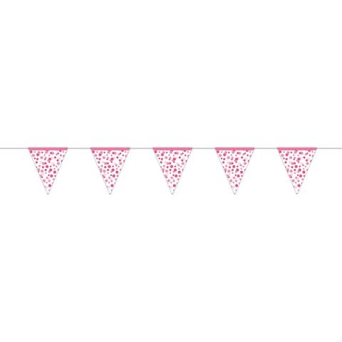 Artwrap Party Bunting - Pink Spot
