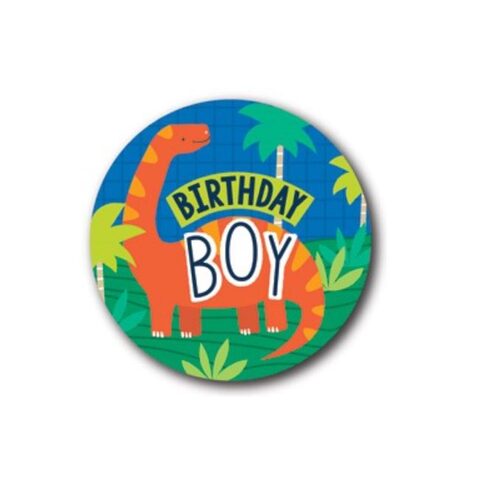 IG Design Medium Party Badges - Birthday Boy