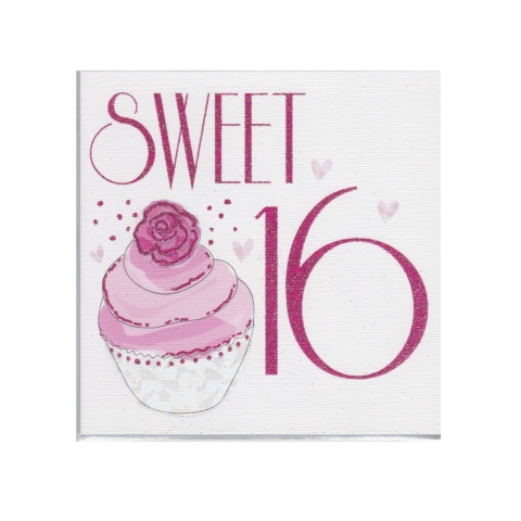 Zizi Cards Birthday Card - Sweet 16
