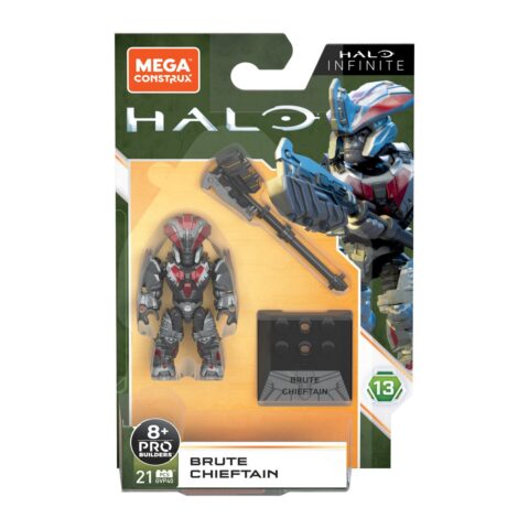 Mattel Halo Mega Construx Heroes Minifigure Brute Chieftan
