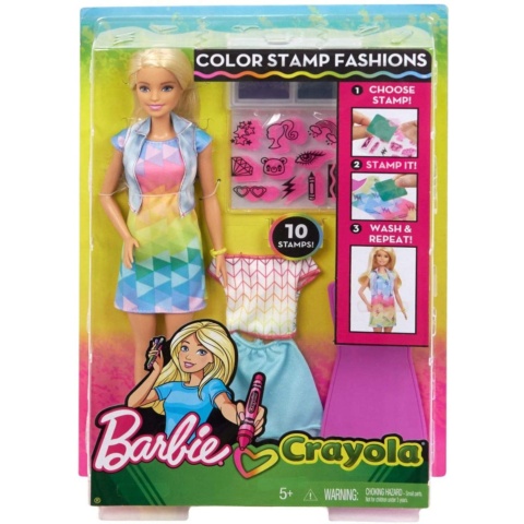 barbie crayola set