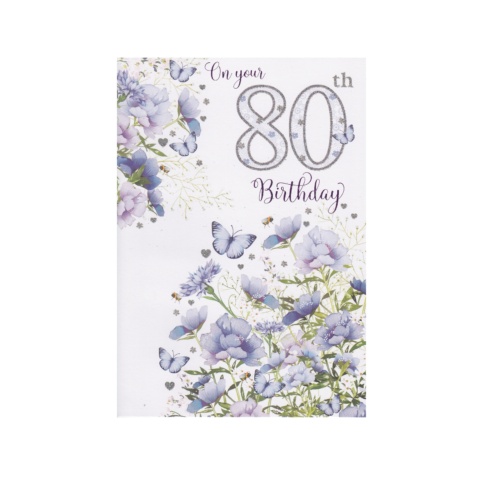 Nigel Quiney Birthday Card - 80th Birthday