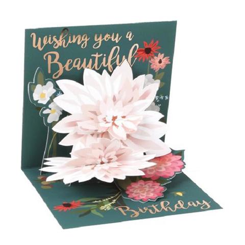 Up With Paper Trinklets Mini POP-Up Gift Card - Beautiful Birthday