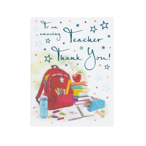 Regal Publishing Thank You Card - Teacher