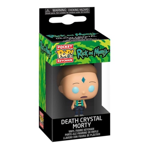Funko Pocket POP Keychain  Death Crystal Morty