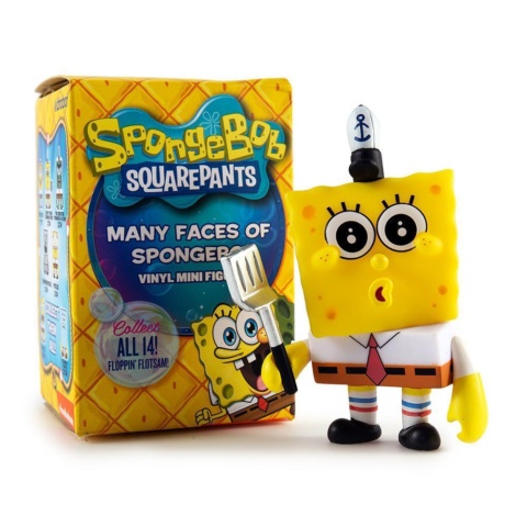 Kidrobot Many Faces Of Spongebobs Vinyl Mini Figure Blind Box