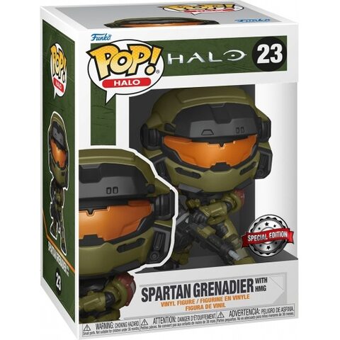 Funko POP Games Halo Infinite 23 Spartan Grenadier with HMG
