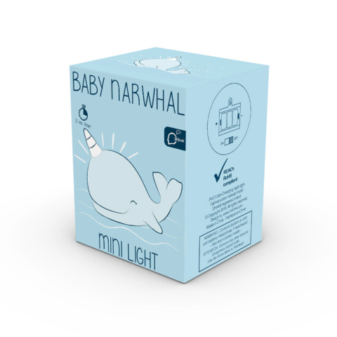 Dhink Baby Narwhale Mini Night Light