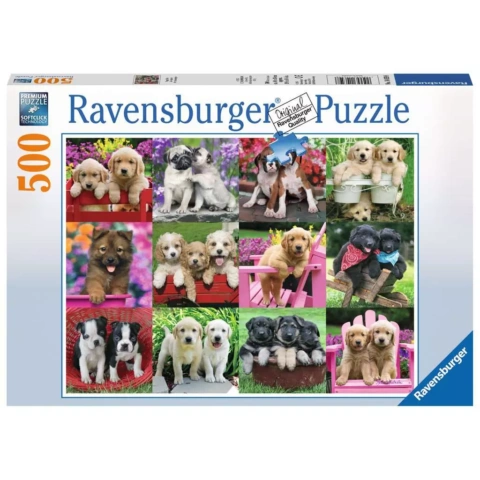 Ravensburger Puzzle 500 Pieces - Puppy Pals
