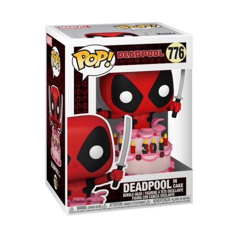 Funko Pop Deadpool 776 Deadpool In Cake