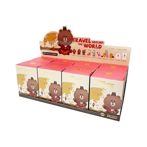 Manbo Toys LINE FRIENDS - Travel Around the World Full Tray