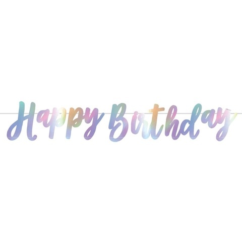 Artwrap  Party Bunting - Happy Birthday
