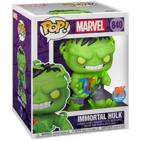 Pre-Order Funko POP Marvel 840 Immortal Hulk EE 6 Inch