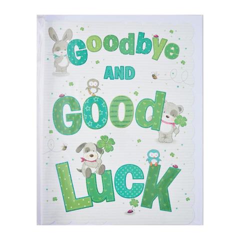 Piccadilly Farewell Card - Goodbye AND Good Luck
