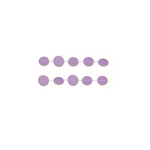 Artwrap Party Circle Garland - Purple