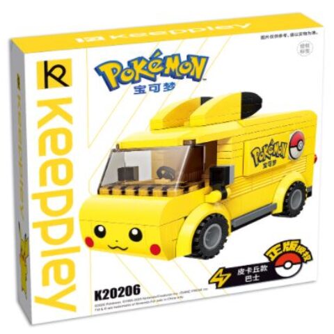 Keeppley Pikachu Mini Bus