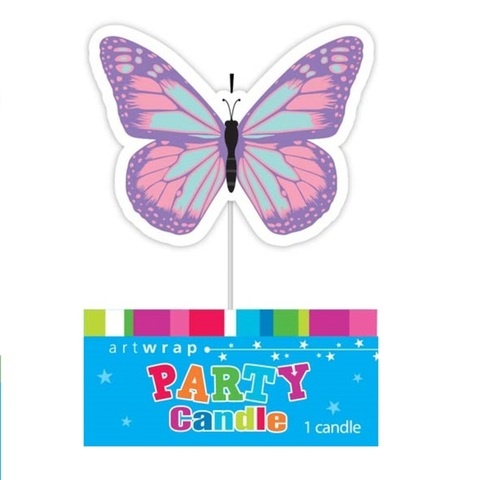 Artwrap Party Candles - Butterfly