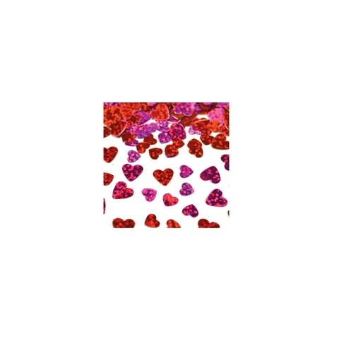Artwrap Party Scatters Metallic Confetti - Hearts