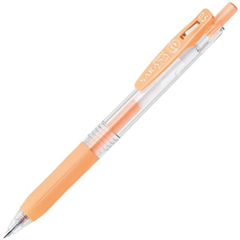 Zebra Sarasa Clip Gel Ink Pen 05 Milk Orange
