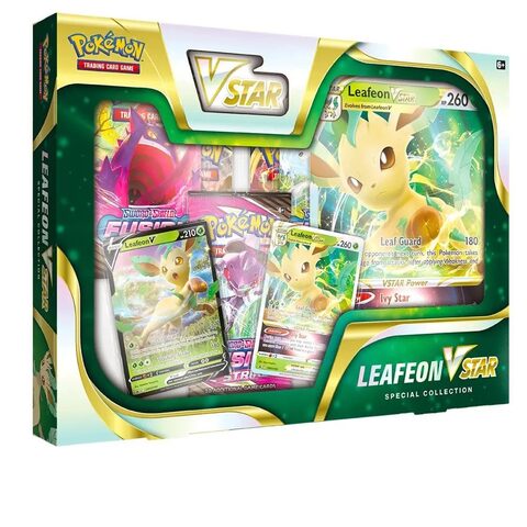 Pokemon TCG Leafeon Vstar Collection Box