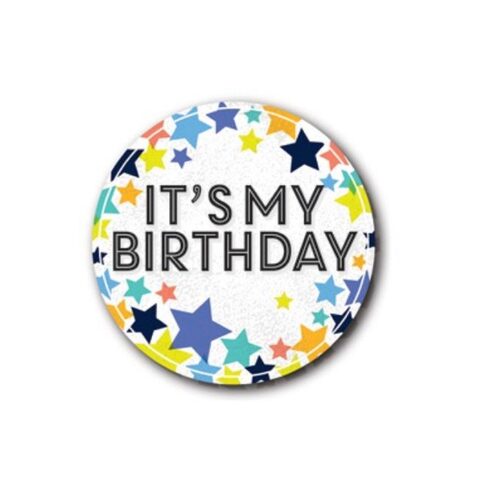 IG Design Medium Party Badges - Its My Birthday