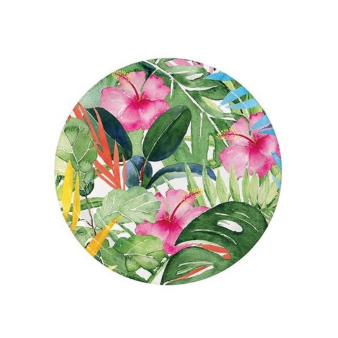 Creative Converting Floral Paradise Luncheon Plate