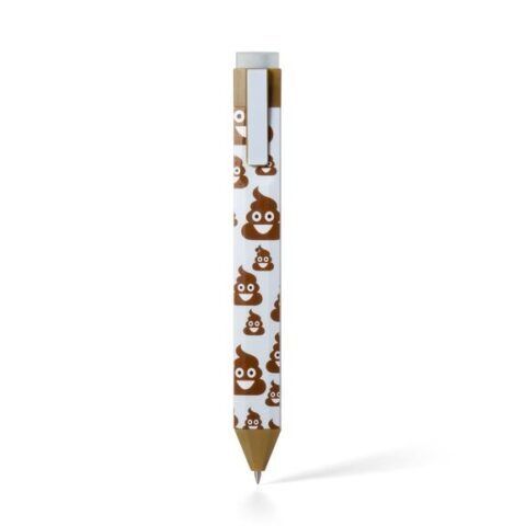 Thinking Gift Pen Bookmark Poo