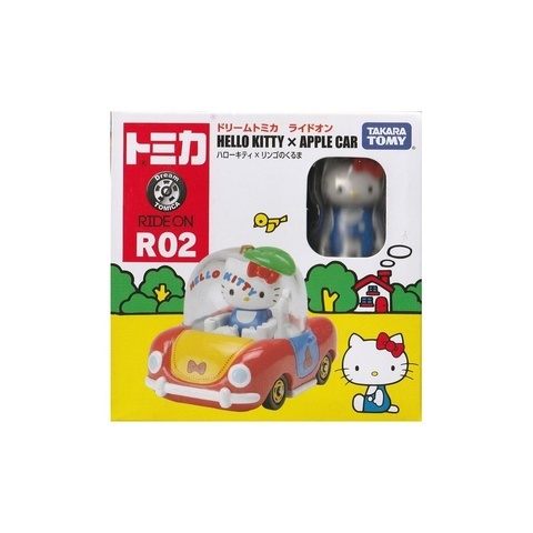 Tomica Ride On R02 Hello Kitty X Apple Car