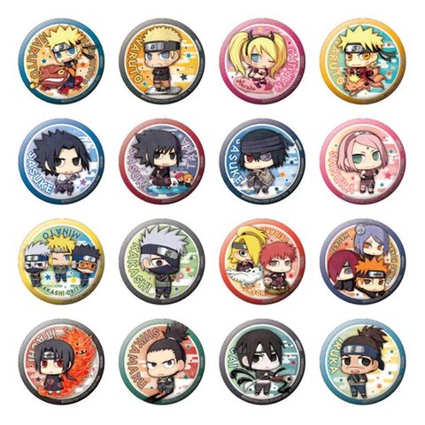 Pre-orderMegahouse  Metal Badge Collection Naruto New Era Full Tray