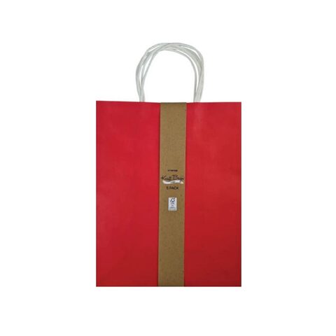 IG Design Large Kraft Bag - Red