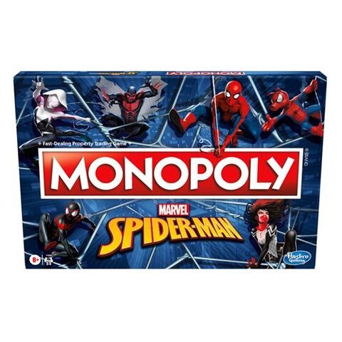 Pre-Order Hasbro Monopoly Marvel Spider-Man Edition Board Game