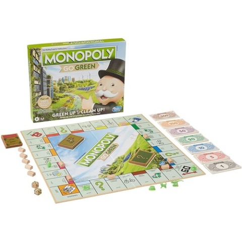 Hasbro Monopoly Goes Green