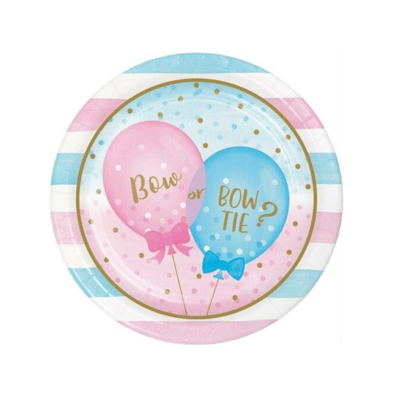 Gifts Greetings Creative Converting Gender Reveal Balloons Dinner Plate