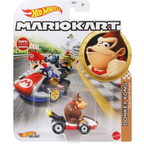 Mattel Hot Wheels Mariokart Diddy Kong Pipe Frame