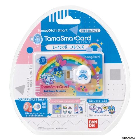 Bandai Tamagotchi - TamaSma Card Rainbow Friends