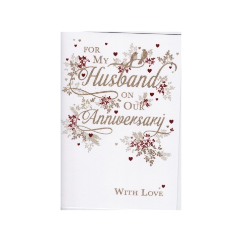 Nigel Quiney Anniversary Card - Husband