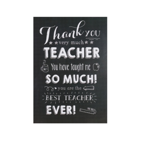 Piccadily Thank You Card - Teacher