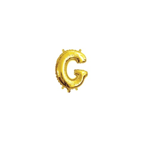 Artwrap 35 Cm Gold Party Foil Balloon - Letter G