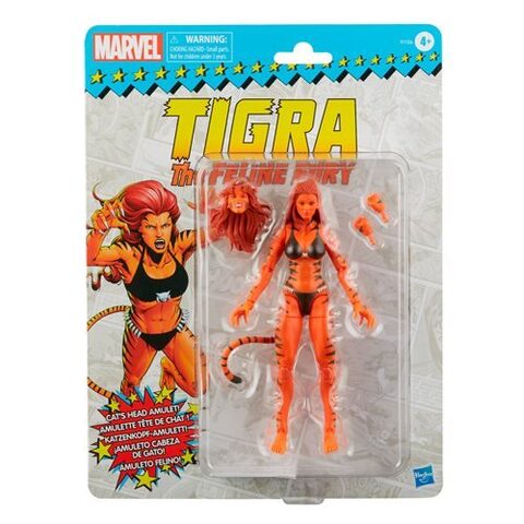 Hasbro Marvel Legends Avengers Tigra 6-inch Action Figure